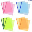 Picture of A4 PUNCHED POCKETS PASTEL